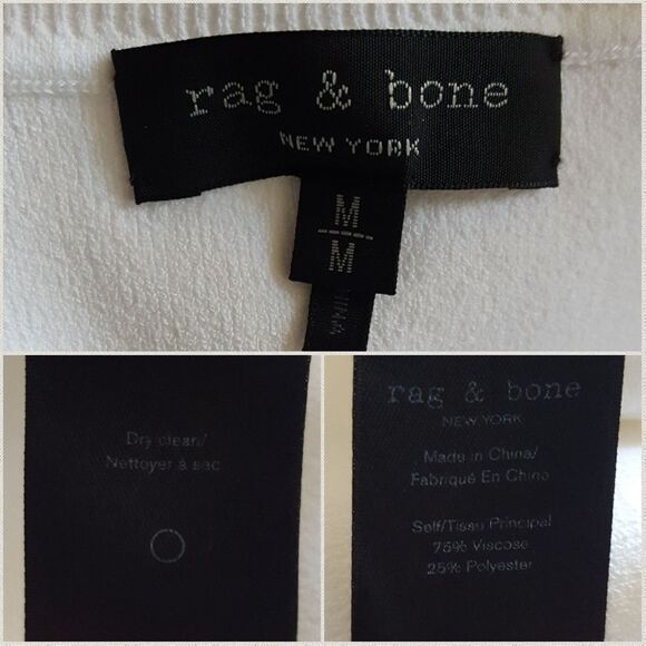 Rag & Bone Eden Slash Detail Midi Dress - Picture 7 of 8